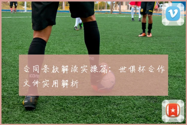 合同条款解读实操篇：世俱杯合作文件实用解析